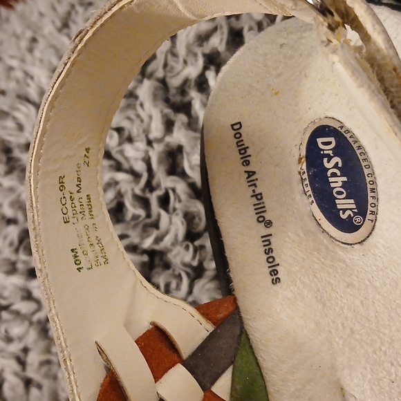 Dr Scholl's Advanced Comfort Double Air-pillo Insole Women's size 10M Sandals - Picture 11 of 17